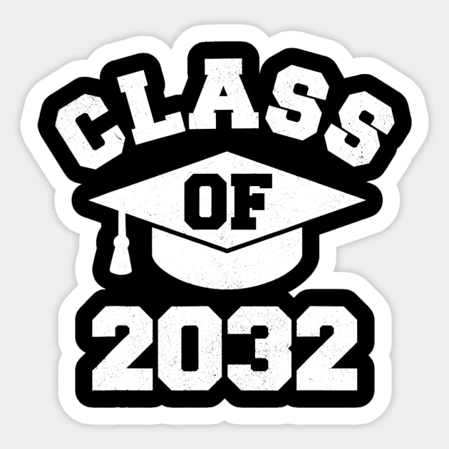 Vintage Kindergarten 2019 Class Of 2032 Apparel Grow With Me Sticker by Kamarn Latin